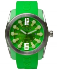 A bright sport watch from Izod that will keep you energized all day long. A bright sport watch from Izod that will keep you energized all day long.
