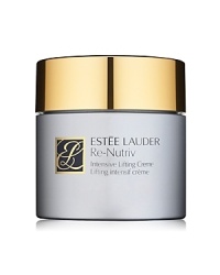 Intensively moisturizing, smoothing and lifting over time. The daily lift. This extraordinary creme gives you a years-younger look as it dramatically reduces the look of fine lines and wrinkles. Skin looks smoother, firmer, virtually lifted. Precious ingredients give rare results: intensive recovery, intensive lifting, intensive hydration, intensive smoothing. Instantly refreshes skin. Sustains hydration over time with special moisture magnets. A unique restorative enzyme - vital to skin's restorative ability - helps boost recovery from past environmental damage. THE PROOF IS IN Clinical tests prove that after 8 weeks, you'll see up to: 57% reduction in the appearance of fine lines and wrinkles; 33% increase in skin firmness.- 38% increase in moisturization; 31% increase in smoothness. THE RE-NUTRIV INTENSIVE LIFTING SYSTEM Discover the science of luxury: leading edge anti-aging technology combined with exquisite indulgence. The system takes recovery and repair to new levels, addressing the visible signs of aging in many different ways. Used together, the formulas reinforce each other, each boosting the efficacy of the others and creating a remarkable synergy. You'll see the difference. We promise. Intensively moisturizing, smoothing and lifting over time. The daily lift. This extraordinary creme gives you a years-younger look as it dramatically reduces the look of fine lines and wrinkles. Skin looks smoother, firmer, virtually lifted. Precious ingredients give rare results: intensive recovery, intensive lifting, intensive hydration, intensive smoothing. Instantly refreshes skin. Sustains hydration over time with special moisture magnets. A unique restorative enzyme - vital to skin's restorative ability - helps boost recovery from past environmental damage. THE PROOF IS IN Clinical tests prove that after 8 weeks, you'll see up to: 57% reduction in the appearance of fine lines and wrinkles; 33% increase in skin firmness.- 38% increase in moisturization; 31% increase in smoothness. THE RE-NUTRIV INTENSIVE LIFTING SYSTEM Discover the science of luxury: leading edge anti-aging technology combined with exquisite indulgence. The system takes recovery and repair to new levels, addressing the visible signs of aging in many different ways. Used together, the formulas reinforce each other, each boosting the efficacy of the others and creating a remarkable synergy. You'll see the difference. We promise.