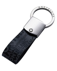 Carry your keys on this unique fob from Montblanc, a striking everyday piece wrought in the finest leather and stainless steel. Carry your keys on this unique fob from Montblanc, a striking everyday piece wrought in the finest leather and stainless steel.