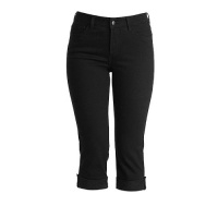 Not Your Daughter's Jeans Carmen Cuffed Crop, Black, 10 Not Your Daughter's Jeans Carmen Cuffed Crop, Black, 10