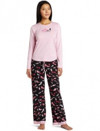 Cinema Etoile Women's Mix N' Match Three Piece Pajama Set Cinema Etoile Women's Mix N' Match Three Piece Pajama Set