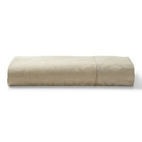 A lively floral jacquard in solid camel coordinates with the Verdonnet collection. Flat sheet features a hemstitched cuff. A lively floral jacquard in solid camel coordinates with the Verdonnet collection. Flat sheet features a hemstitched cuff.
