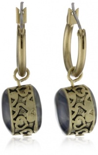 Kenneth Cole New York Abalone Small Hoop Earrings