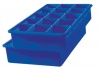 Tovolo Perfect Cube Ice Tray, Set of 2, Dark Blue