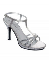 Put supreme sparkle in your step with the glitter-covered straps of Rampage's Krane platform dress sandals. Put supreme sparkle in your step with the glitter-covered straps of Rampage's Krane platform dress sandals.
