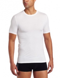 HUGO BOSS Men's Short Sleeve Cotton Stretch Crew Neck