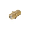 Steren 200-051 Gold F Coupler Female to Female