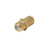 Steren 200-051 Gold F Coupler Female to Female