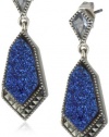 Judith Jack Color Cascade Sterling Silver Deco Drop Earrings