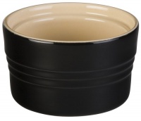 Le Creuset Stoneware 7-Ounce Stackable Ramekin, Black Onyx Le Creuset Stoneware 7-Ounce Stackable Ramekin, Black Onyx