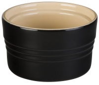 Le Creuset Stoneware 7-Ounce Stackable Ramekin, Black Onyx