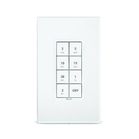 Smarthome 2486DWH8 KeypadLinc INSTEON 8-Button Scene Control Keypad with Dimmer, White Smarthome 2486DWH8 KeypadLinc INSTEON 8-Button Scene Control Keypad with Dimmer, White