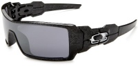 Oakley Men's Oil Rig Iridium Sunglasses,Polished Black Frame/Black Lens,one size Oakley Men's Oil Rig Iridium Sunglasses,Polished Black Frame/Black Lens,one size