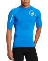 Volcom Men's Solid Short Sleeve Thrash Guard