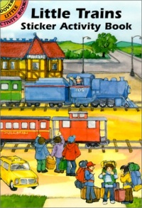 Little Trains Sticker Activity Book (Dover Little Activity Books)