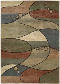 Nourison Interpretations Multi color Contemporary Abstract 2-Feet by 5.9-Feet Polyacrylic Runner Rug Nourison Interpretations Multi color Contemporary Abstract 2-Feet by 5.9-Feet Polyacrylic Runner Rug