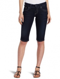 Silver Jeans Juniors Suki Rose Surplus Denim Bermuda Silver Jeans Juniors Suki Rose Surplus Denim Bermuda