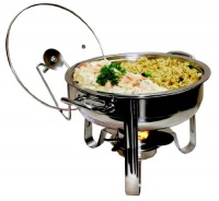 Excelsteel 4-Quart Heavy Duty Professional Stainless Chafing Dish Excelsteel 4-Quart Heavy Duty Professional Stainless Chafing Dish