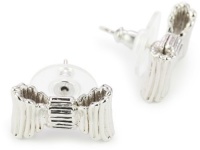 Kate Spade New York All Wrapped Up Silver-Plated Bow Stud Earrings Kate Spade New York All Wrapped Up Silver-Plated Bow Stud Earrings