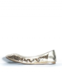 Vince Camuto Womens Ellen Flat - Golden/Kar - 9 Vince Camuto Womens Ellen Flat - Golden/Kar - 9