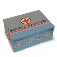 Blue Q Medical Marijuana Cigar Box Blue Q Medical Marijuana Cigar Box