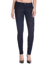 GUESS Brittney Ankle Skinny Brocade-Pattern Je