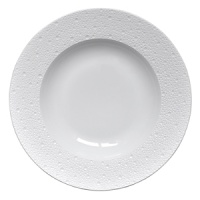 This collection was inspired by marine landscapes: the decorative pattern on the wide brimmed plates resembles the effervescent spray of ocean waves that crash and wash onto shore. The subtle effects on porcelain combined with skillful enameling techniques infuse Ecume with a contemporary yet poetic quality. The collection creates a highly elegant yet modern table setting. This collection was inspired by marine landscapes: the decorative pattern on the wide brimmed plates resembles the effervescent spray of ocean waves that crash and wash onto shore. The subtle effects on porcelain combined with skillful enameling techniques infuse Ecume with a contemporary yet poetic quality. The collection creates a highly elegant yet modern table setting.
