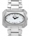 Bulova Women's 63R41 Diamond Accented Case White Dial Watch