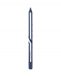 A kohl pencil that has all the intensity and color-power of ultra-soft carbon. Provides deep, fully opaque coverage and an intense, smoked finish with duo-chrome pearl. Versatile in application: blend or smudge. Packaged in blue and white stripes, it's a match to everything Hey, Sailor! Limited edition.