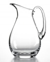 Full of possibilities, this simply timeless belly pitcher features graceful curves that are easy on the eyes and easy to clean in premium glass from The Cellar.