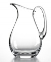 Full of possibilities, this simply timeless belly pitcher features graceful curves that are easy on the eyes and easy to clean in premium glass from The Cellar.