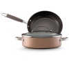 Anolon Advanced Bronze Collection Hard Anodized Nonstick Cookware Gift Set, 3-Piece