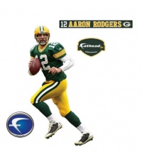 Green Bay Packers Aaron Rodgers Junior Wall Decal Green Bay Packers Aaron Rodgers Junior Wall Decal
