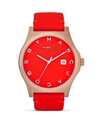 Hit refresh with this color pop watch from MARC BY MARC JACOBS. In a supercharged hue with logo indexes, it's the timepiece we want bright now. Hit refresh with this color pop watch from MARC BY MARC JACOBS. In a supercharged hue with logo indexes, it's the timepiece we want bright now.