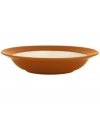 Make everyday meals a little more fun with Colorwave dinnerware from Noritake. Mix and match a rim soup bowl in terra cotta and white with other shapes and shades for a tabletop that's endlessly stylish.