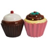 Westland Giftware Cupcakes Salt and Pepper Shakers