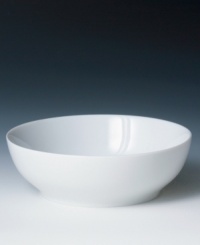 This cereal/soup bowl from Denby's white dinnerware and dishes collection is a refreshing way to start the day--or your meal. It's clean, crisp lines and cool, glazed hue infuse your tabletop with modern style. 7. This cereal/soup bowl from Denby's white dinnerware and dishes collection is a refreshing way to start the day--or your meal. It's clean, crisp lines and cool, glazed hue infuse your tabletop with modern style. 7.
