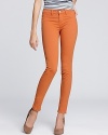 Get on-trend style in J Brand's weekend-perfect twill skinny jeans, rendered in a pop-bright hue.