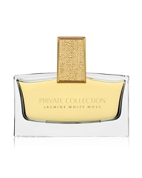 The third fragrance in Aerin Lauder's Private Collection, here in Eau de Parfum Spray. It was begun by Estée Lauder in the late '80s, kept in a vault, and only recently rediscovered, she says. I've added some notes of my own to complete it. I hope you'll like it as much as I do. It's a fresh, vibrant, sparkling scent, with an opulent white bouquet surrounded by delicate moss, rich woods and pure natural fragrance Absolutes. The cap is a work of art, with a hammered gold texture.