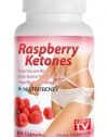 Raspberry Ketones, 100% Pure!, 500mg Servings 60 Capsules 250mg Per Pill, Weight Loss, Appetite Suppressant, As Seen on Tv!