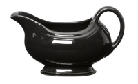 Fiesta 18-1/2-Ounce Sauceboat, Black Fiesta 18-1/2-Ounce Sauceboat, Black