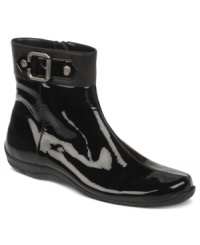 Just enough to keep you dry. Life Stride's Drip water-resistant booties feature a stylish all-over animal print with buckle detail at the ankle. Just enough to keep you dry. Life Stride's Drip water-resistant booties feature a stylish all-over animal print with buckle detail at the ankle.