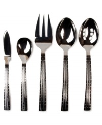 An elegant dot pattern distinguishes this Lauren Ralph Lauren 5-piece hostess set, suffusing your table with an air of sophistication and refinement. Coordinates with Spectator dinnerware. An elegant dot pattern distinguishes this Lauren Ralph Lauren 5-piece hostess set, suffusing your table with an air of sophistication and refinement. Coordinates with Spectator dinnerware.