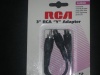 RCA AH25 Y-Adaptor Cable