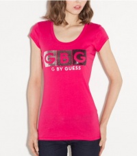 G by GUESS Betsy Block Tee, ELECTRIC ROSE (LARGE) G by GUESS Betsy Block Tee, ELECTRIC ROSE (LARGE)