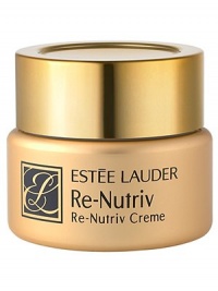 Does your skin need special handling? Is your skin especially dry or delicate? Then discover Re-Nutriv, the science of gentle, effective skincare. Deeply luxurious, unquestionably effective. Experience the nurturing. Re-Nutriv Creme, the richest of the Re-Nutriv Originals moisturizers, is wonderfully emollient. Provides intensive moisture care. It's a superb overnight creme - wake up to skin that feels remarkably softer, smoother, more supple. 1.7 oz. Does your skin need special handling? Is your skin especially dry or delicate? Then discover Re-Nutriv, the science of gentle, effective skincare. Deeply luxurious, unquestionably effective. Experience the nurturing. Re-Nutriv Creme, the richest of the Re-Nutriv Originals moisturizers, is wonderfully emollient. Provides intensive moisture care. It's a superb overnight creme - wake up to skin that feels remarkably softer, smoother, more supple. 1.7 oz.