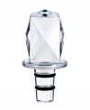 Like a fine wine, Baccarat's Louxor bottle stopper elevates any dining experience. Resplendent crystal crafted with a subtle geometric design adds a note of rich elegance to every bottle.