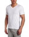 HUGO BOSS Men's Short Sleeve V-Neck Shirt