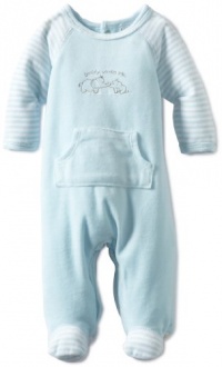 Little Me Baby-Boys Newborn Elephant Velour Footie, Light Blue, 3 Months Little Me Baby-Boys Newborn Elephant Velour Footie, Light Blue, 3 Months
