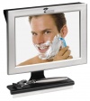 Fogless Shower Mirror with Squeegee by ToiletTree Products. Guaranteed Not to Fog, Designed Not to Fall.